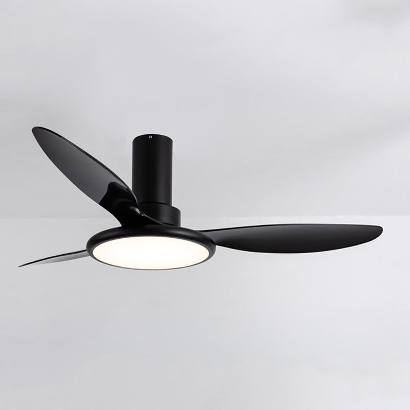 Unique Shape Ceiling Fan Lamp Kids Style Metal 1 Light Ceiling Fan Light