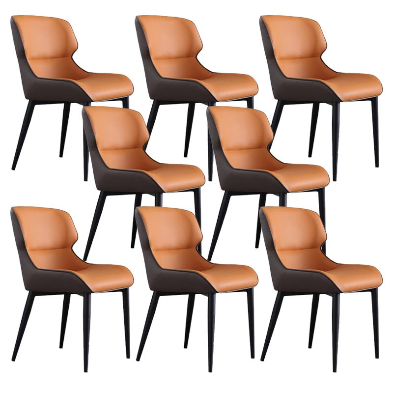 Upholstered Dining Side Chair Leather Dining Chair for Dining Room