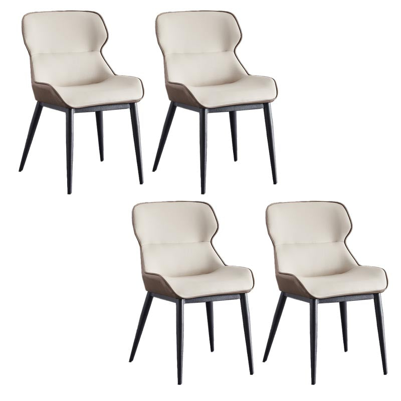 Upholstered Dining Side Chair Leather Dining Chair for Dining Room