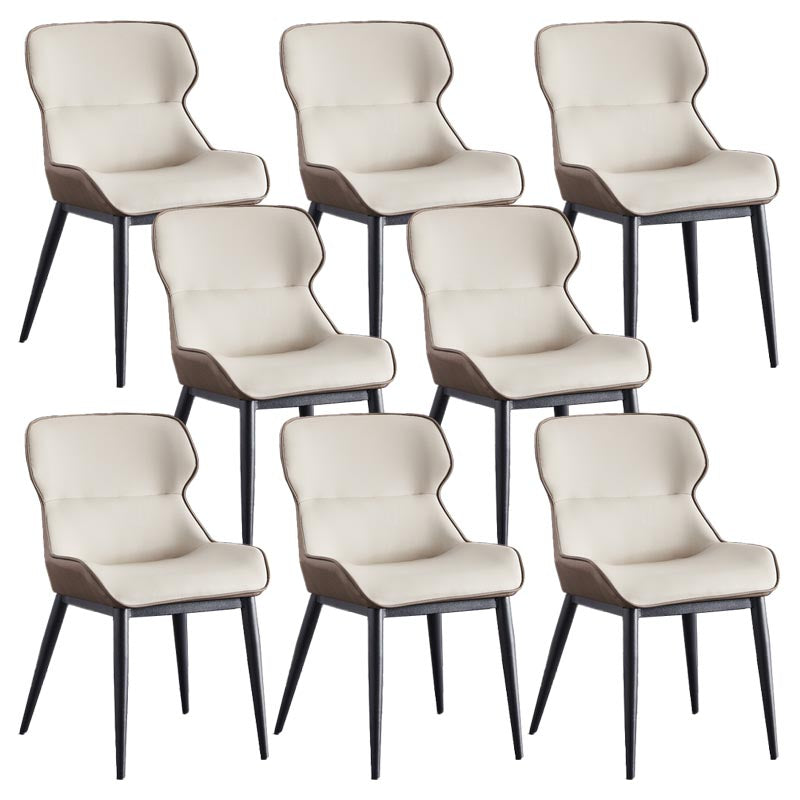 Upholstered Dining Side Chair Leather Dining Chair for Dining Room