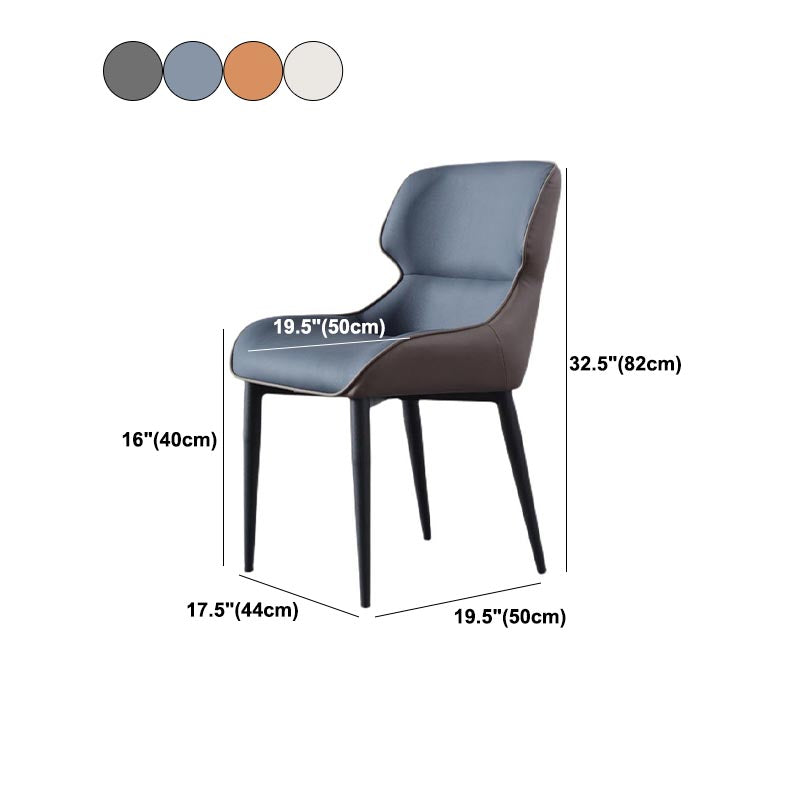 Upholstered Dining Side Chair Leather Dining Chair for Dining Room