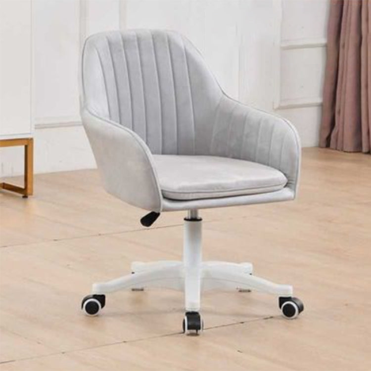 Modern Ergonomic Swivel Office Chair Home Office Armless Chair with Wheels