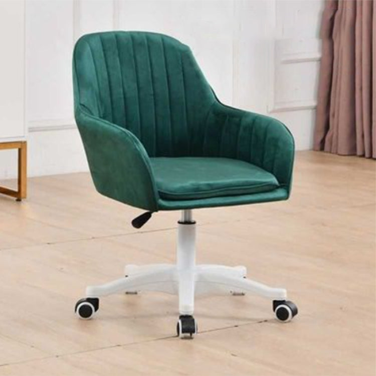 Modern Ergonomic Swivel Office Chair Home Office Armless Chair with Wheels