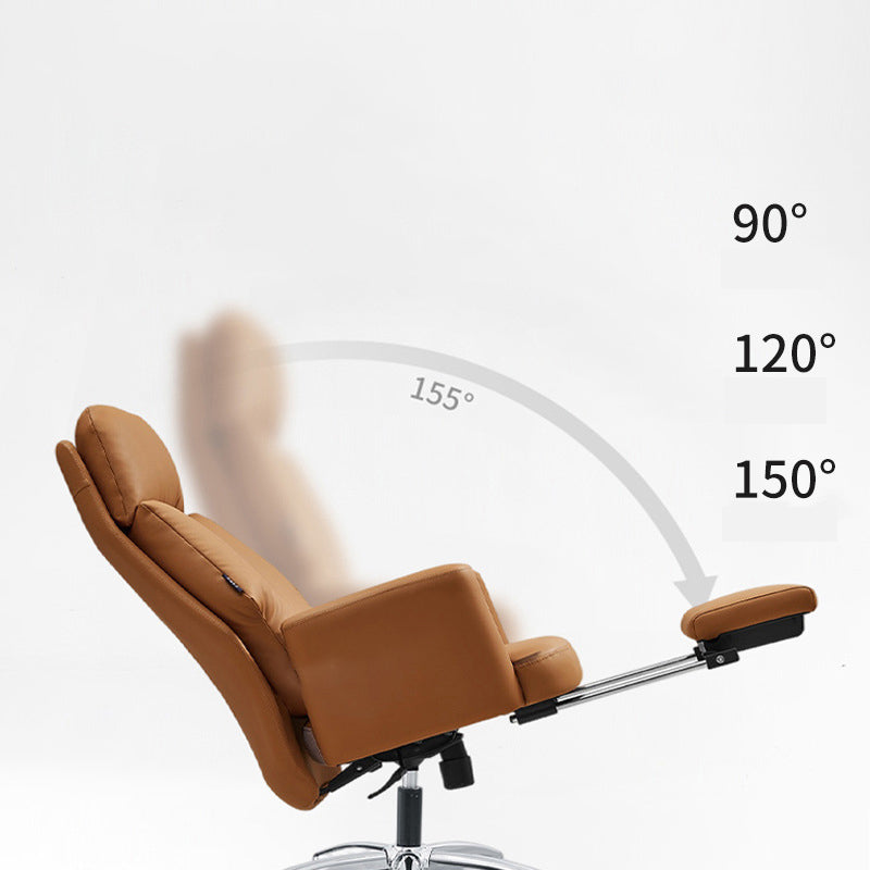 Metal Frame Contemporary Office Chair Executive Ergonomic Computer Chair