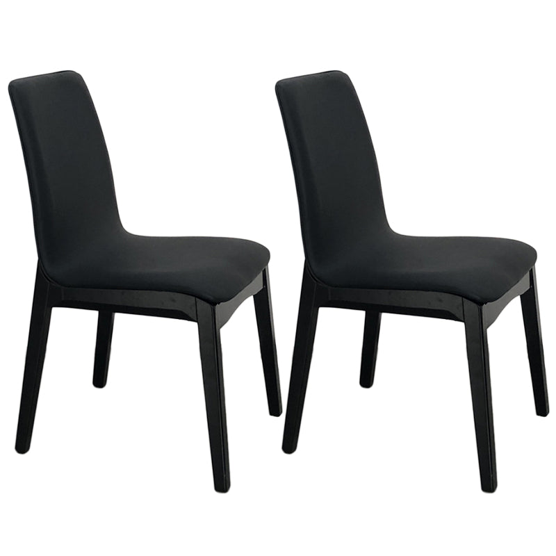 Contemporary Parsons Chair Upholstered Furniture in Matte Finish for Home