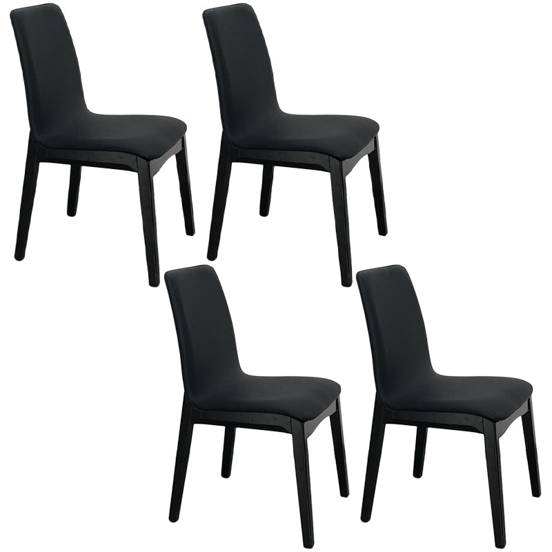 Contemporary Parsons Chair Upholstered Furniture in Matte Finish for Home