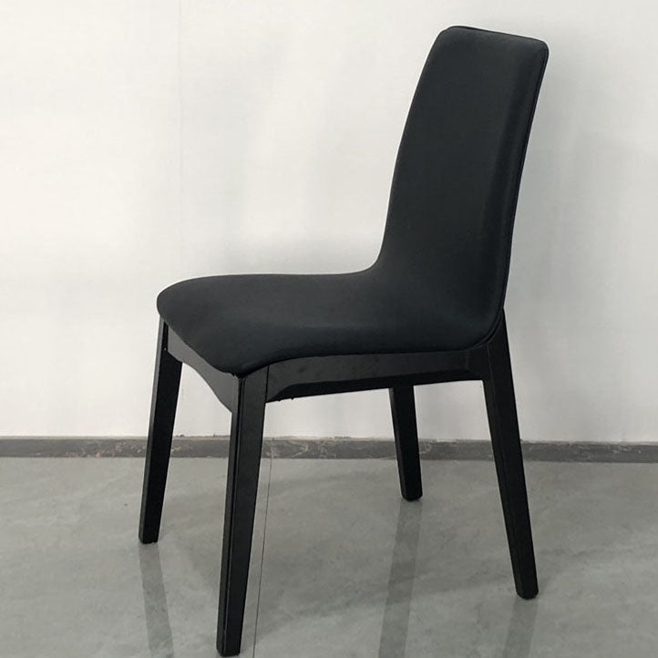 Contemporary Parsons Chair Upholstered Furniture in Matte Finish for Home