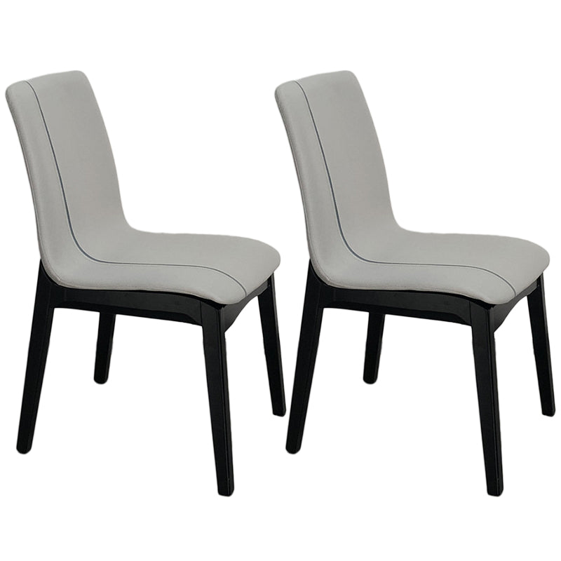 Contemporary Parsons Chair Upholstered Furniture in Matte Finish for Home