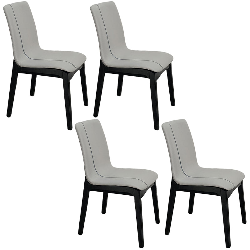 Contemporary Parsons Chair Upholstered Furniture in Matte Finish for Home