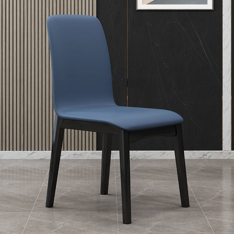 Contemporary Parsons Chair Upholstered Furniture in Matte Finish for Home