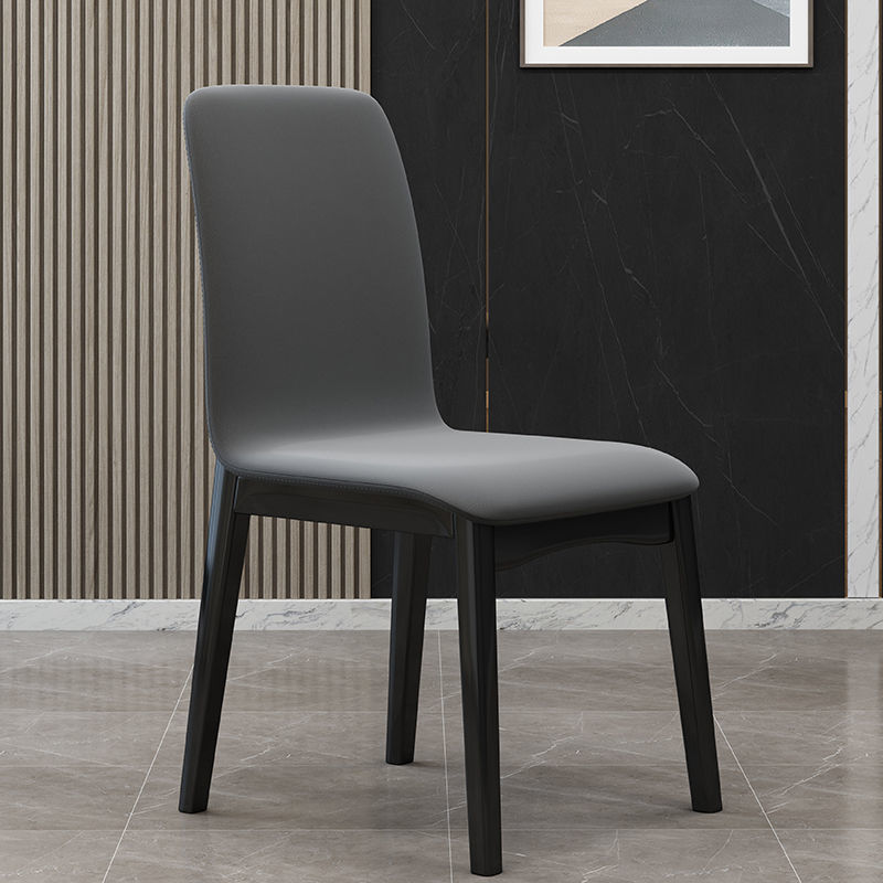 Contemporary Parsons Chair Upholstered Furniture in Matte Finish for Home