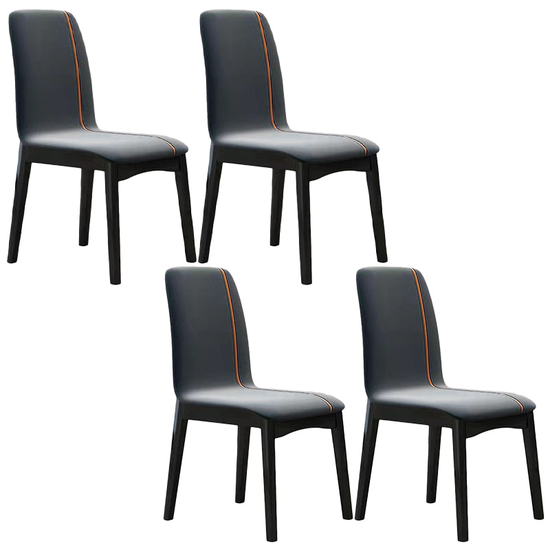 Contemporary Parsons Chair Upholstered Furniture in Matte Finish for Home