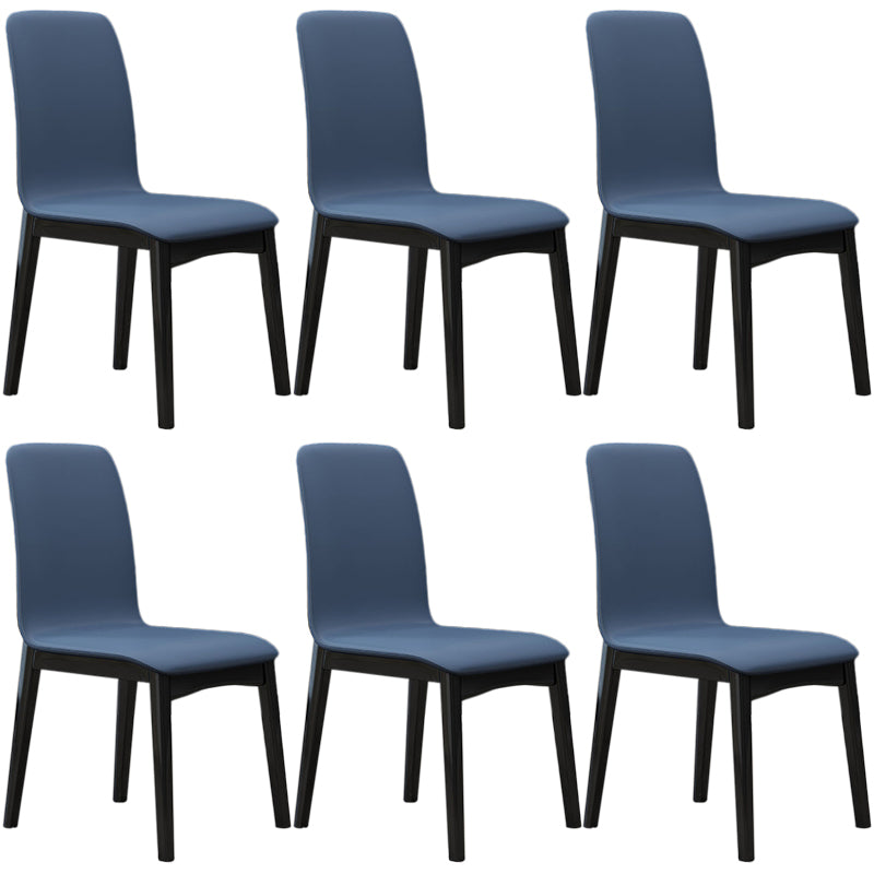 Contemporary Parsons Chair Upholstered Furniture in Matte Finish for Home