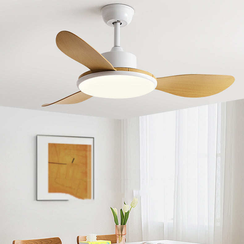 Unique Shape Metal Ceiling Fan Light Kids Style Single Light Ceiling Fan Lamp