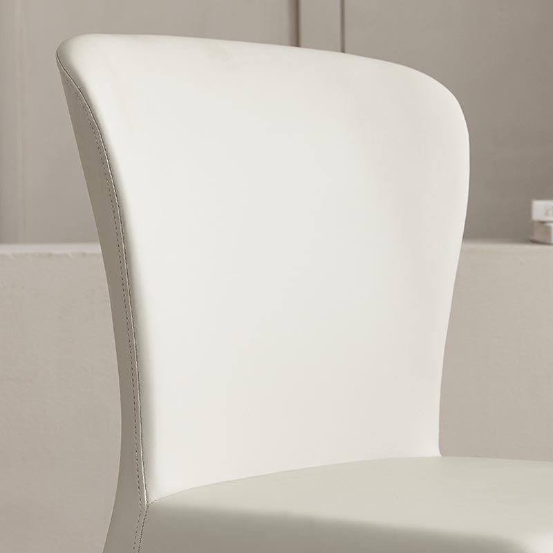 Upholstered Side Chair Leather Dining Side Chair for Dining Room