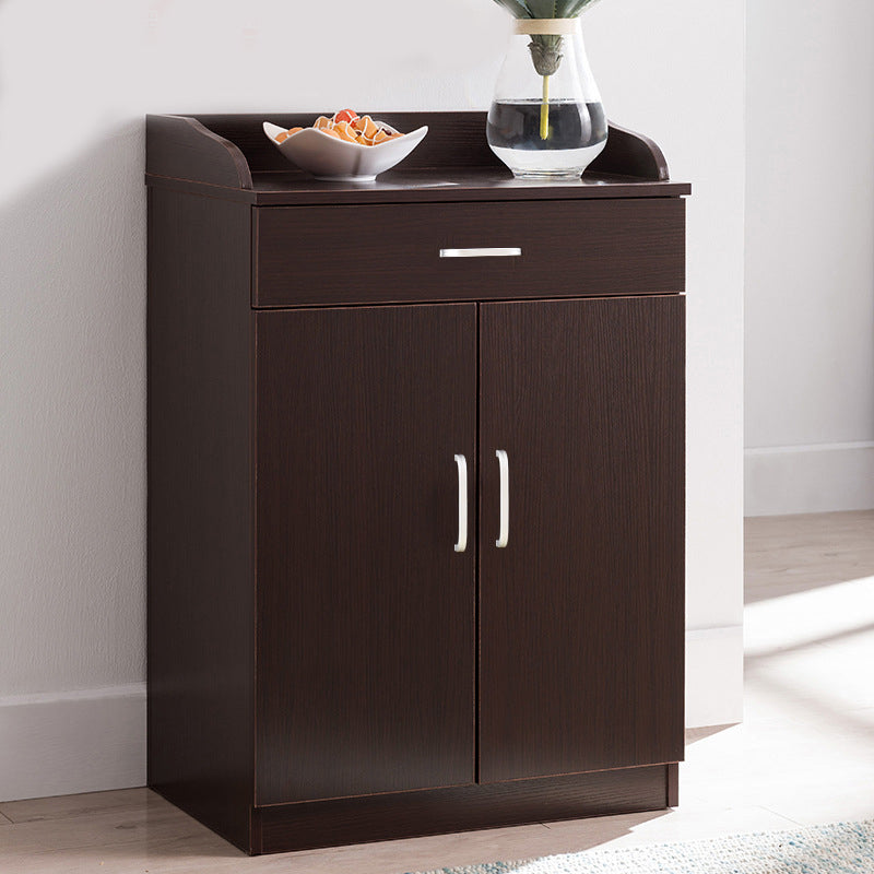 Modern Style Server Imitation Wood Sideboard with Door and Drawer for Dining Room