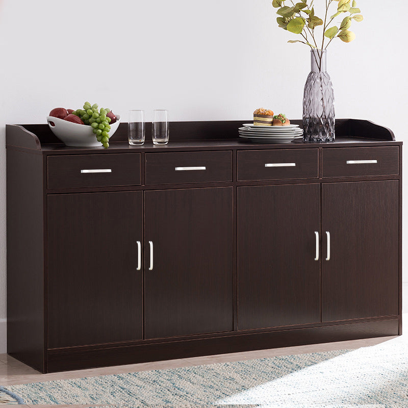 Modern Style Server Imitation Wood Sideboard with Door and Drawer for Dining Room