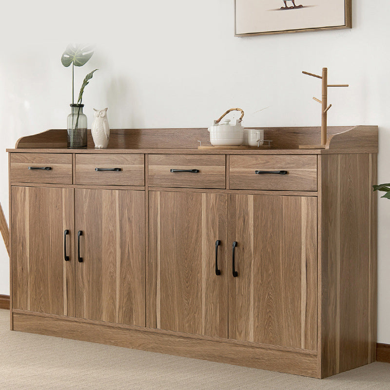 Modern Style Server Imitation Wood Sideboard with Door and Drawer for Dining Room