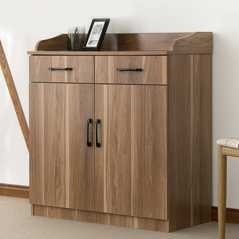 Modern Style Server Imitation Wood Sideboard with Door and Drawer for Dining Room