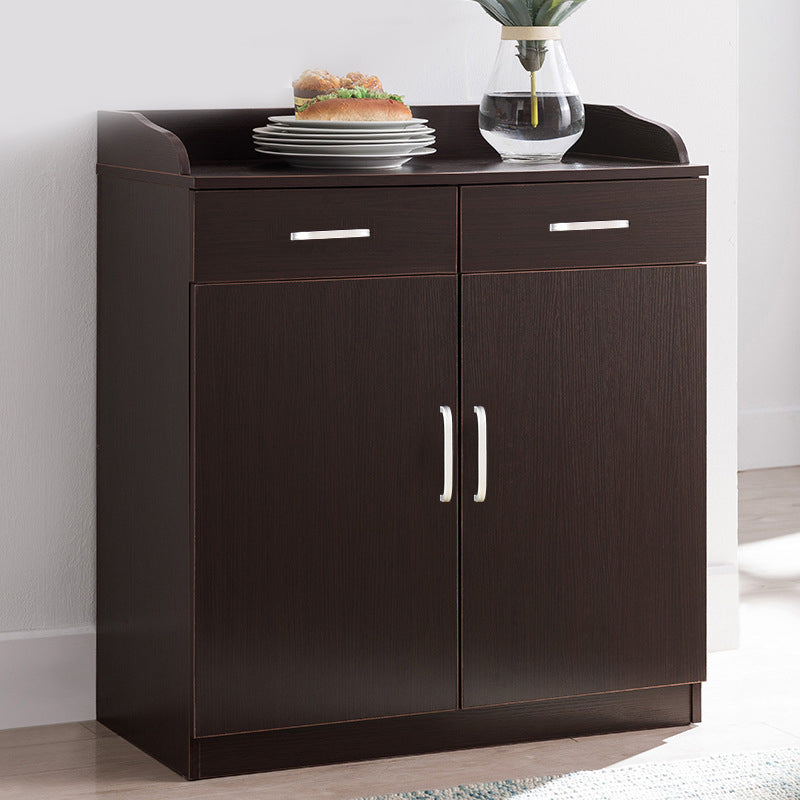 Modern Style Server Imitation Wood Sideboard with Door and Drawer for Dining Room