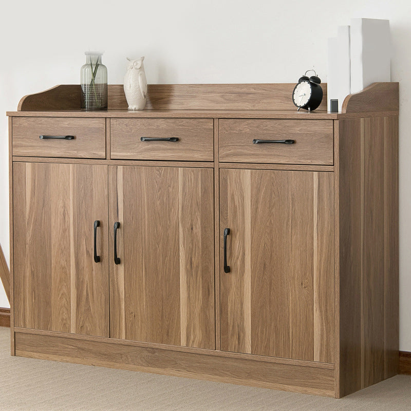 Modern Style Server Imitation Wood Sideboard with Door and Drawer for Dining Room