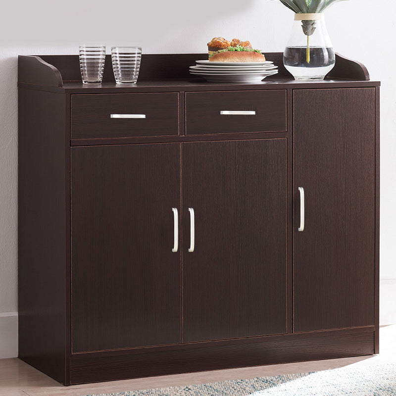 Modern Style Server Imitation Wood Sideboard with Door and Drawer for Dining Room