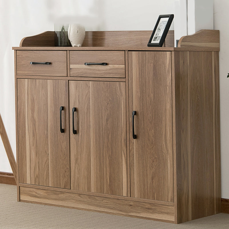 Modern Style Server Imitation Wood Sideboard with Door and Drawer for Dining Room