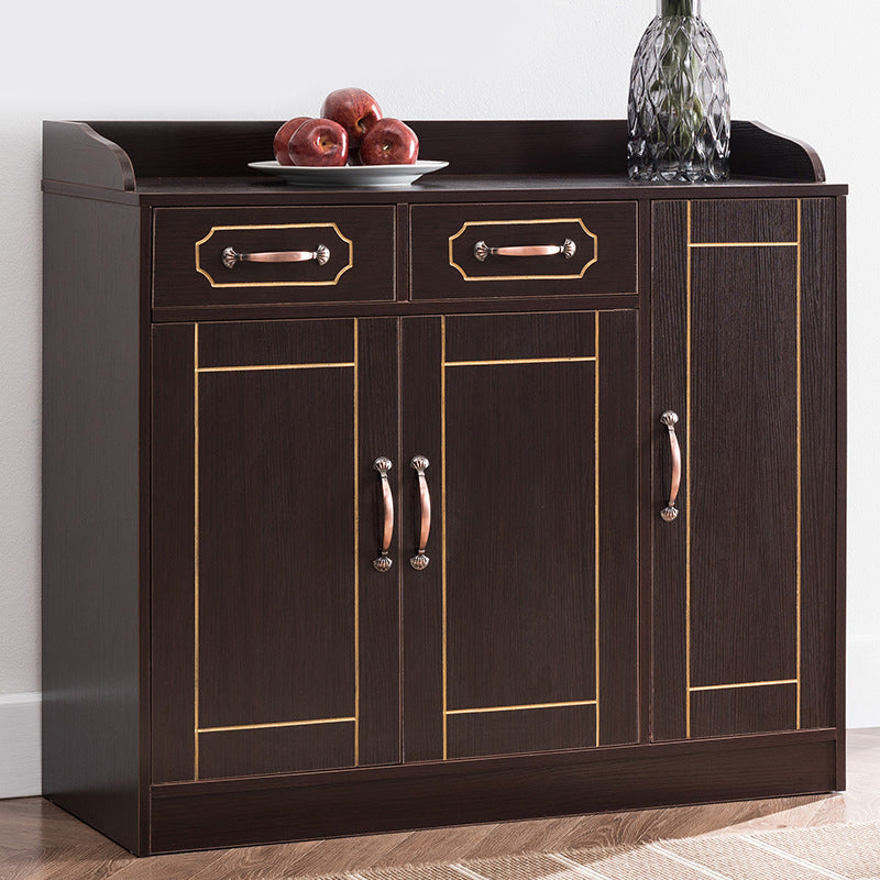 Modern Style Server Imitation Wood Sideboard with Door and Drawer for Dining Room