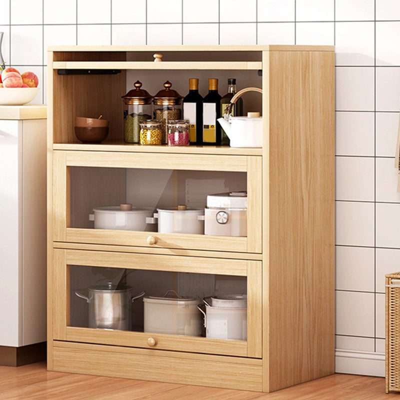 Modern Server Engineered Wood Sideboard with Door for Living Room