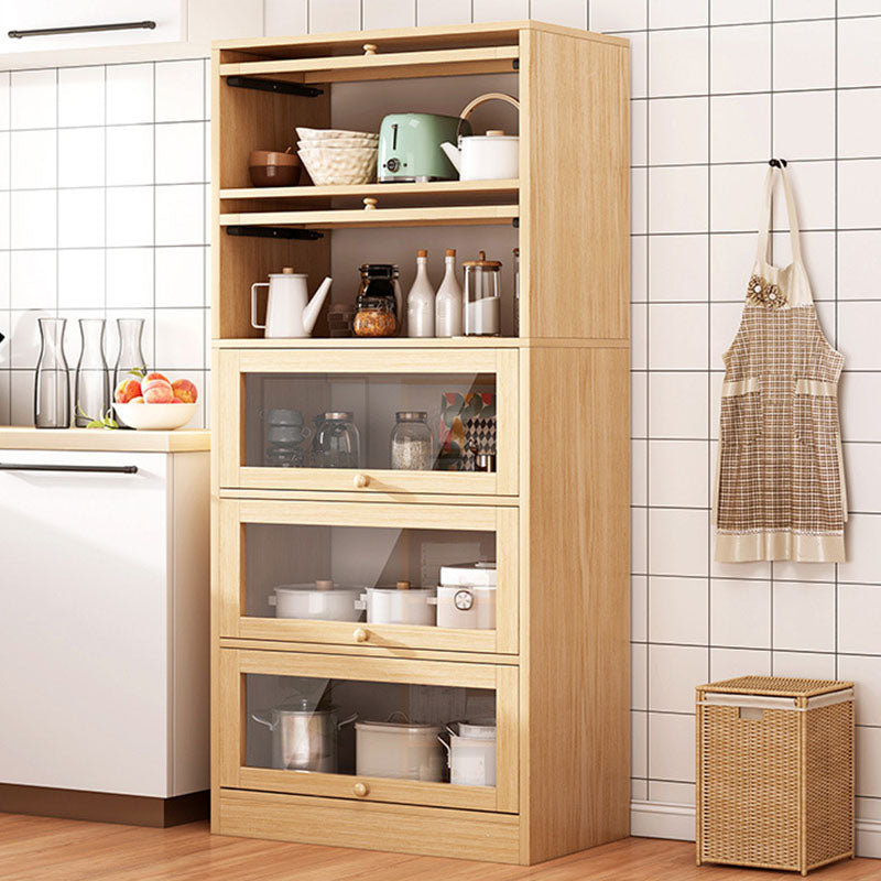 Modern Server Engineered Wood Sideboard with Door for Living Room