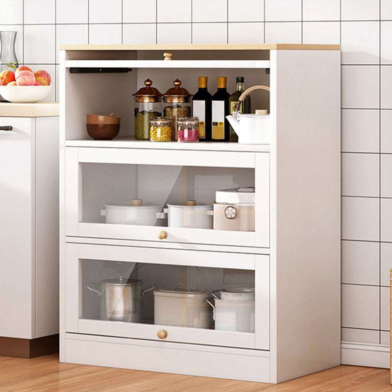 Modern Server Engineered Wood Sideboard with Door for Living Room