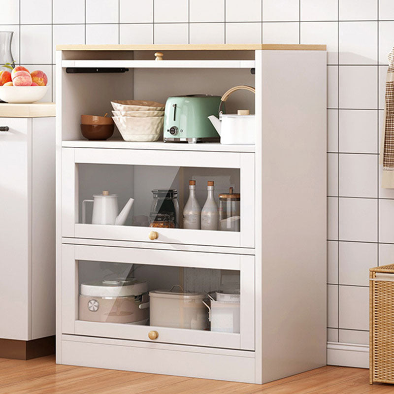 Modern Server Engineered Wood Sideboard with Door for Living Room