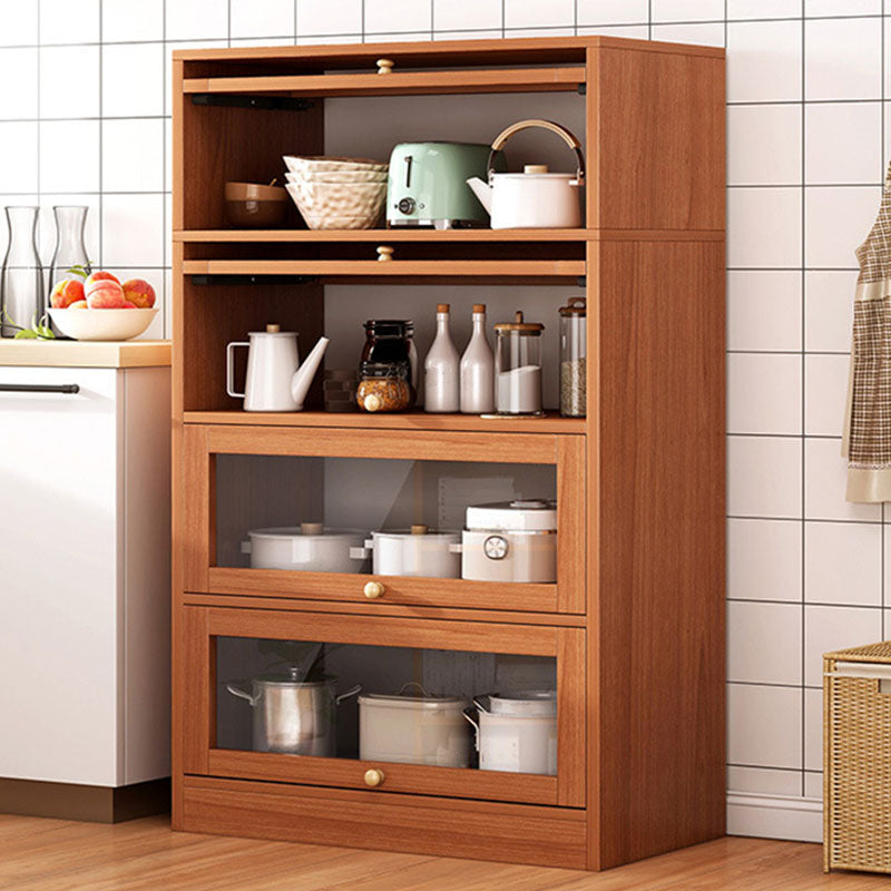 Modern Server Engineered Wood Sideboard with Door for Living Room