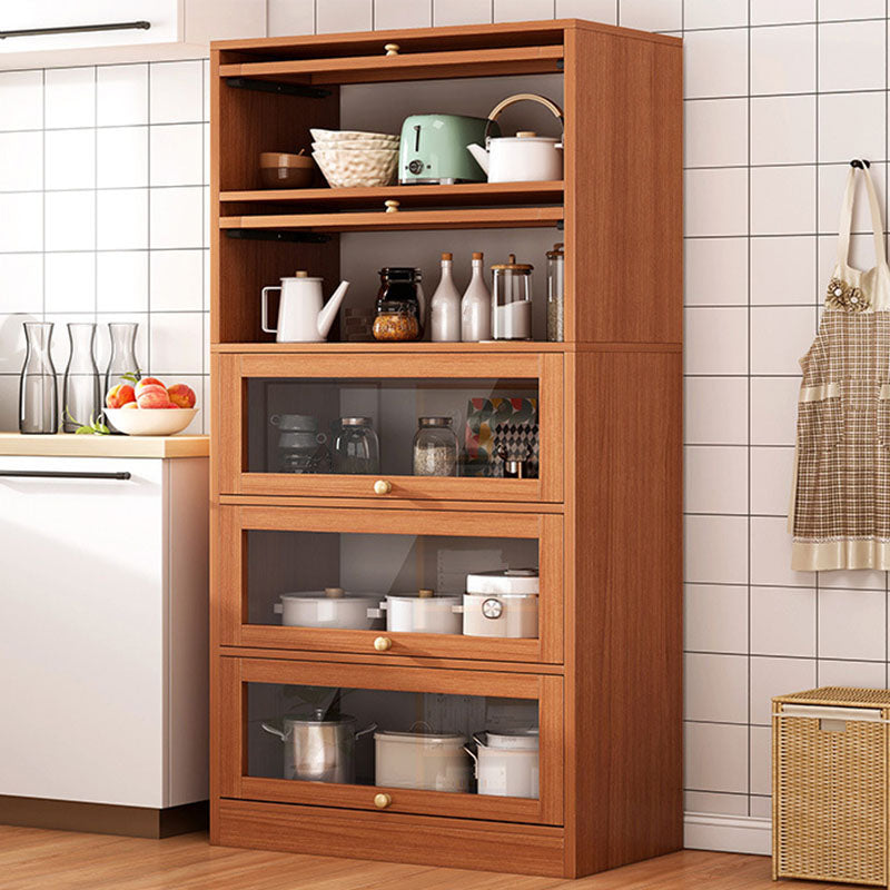 Modern Server Engineered Wood Sideboard with Door for Living Room