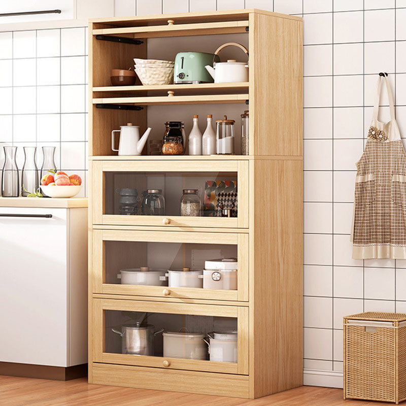 Modern Server Engineered Wood Sideboard with Door for Living Room