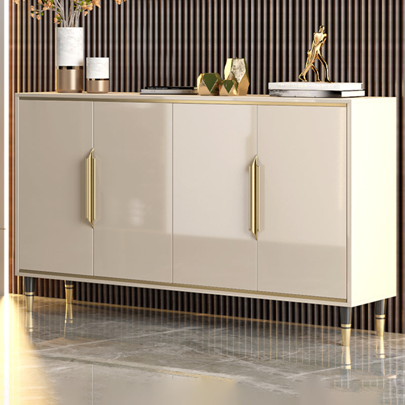 Glam Style Sideboard Door Engineer Wood Sideboard for Dinning Room