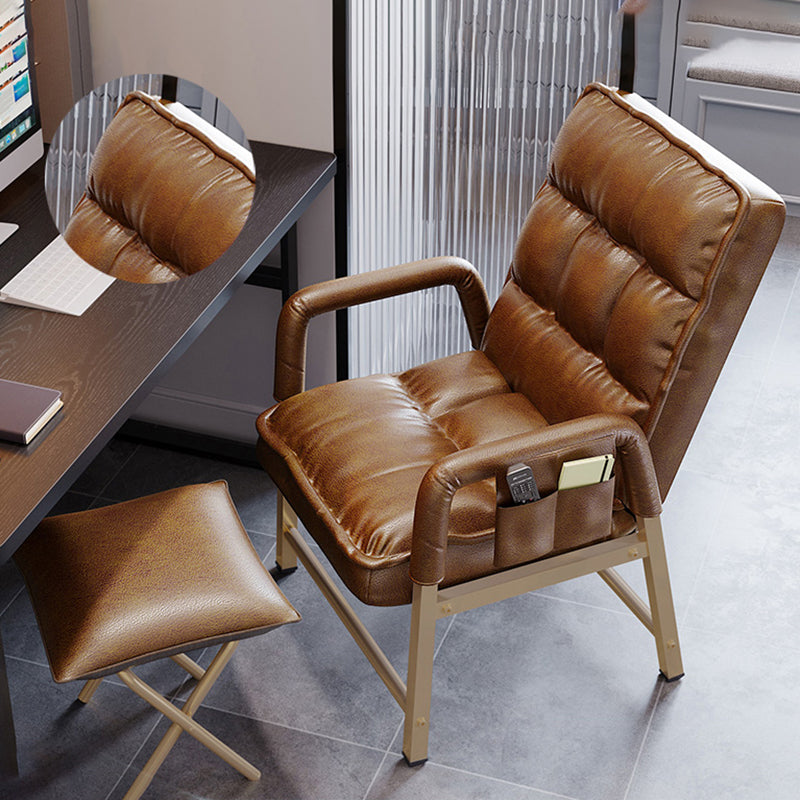 Working Chair with Padded Arms Modern Style Home Office Chair