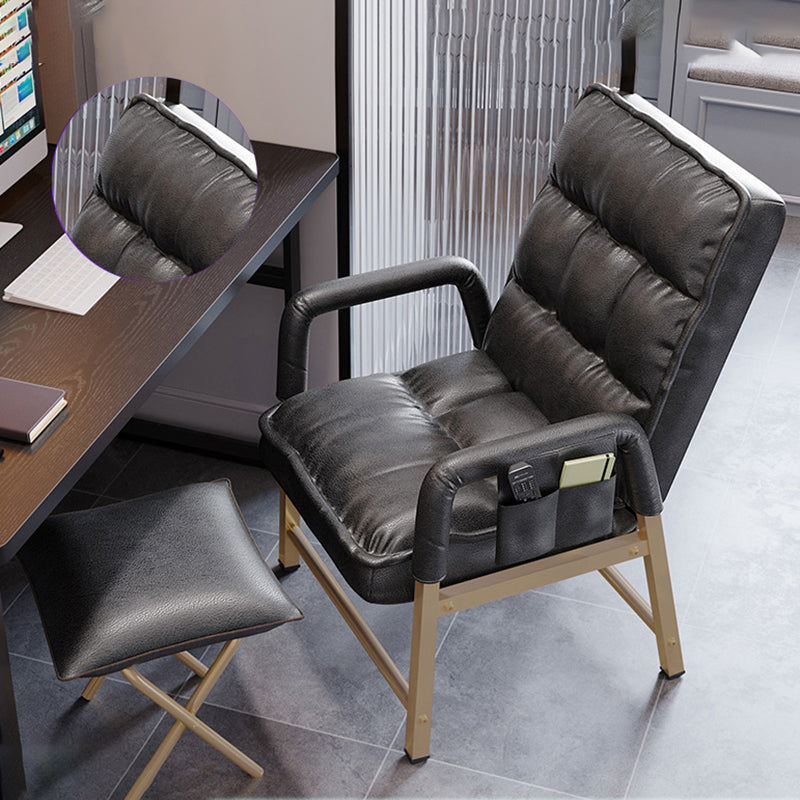 Working Chair with Padded Arms Modern Style Home Office Chair