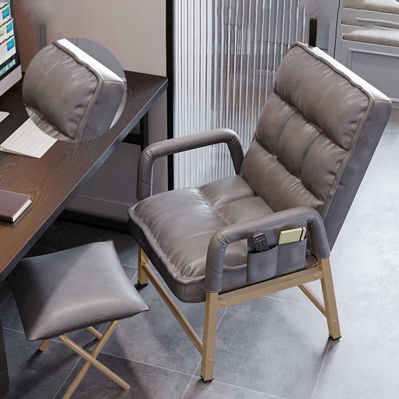 Working Chair with Padded Arms Modern Style Home Office Chair