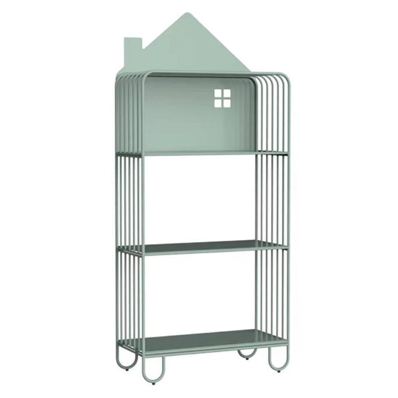 Metal Modern Style Bookcase Open Back Etagere Bookshelf for Home Office