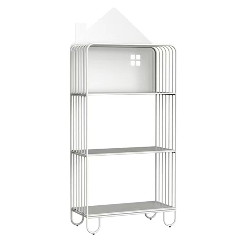 Metal Modern Style Bookcase Open Back Etagere Bookshelf for Home Office