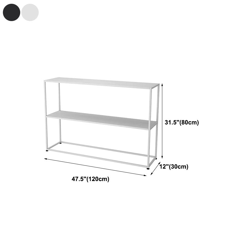 Modern Style Bookcase Metal Etagere Bookshelf for Home Office