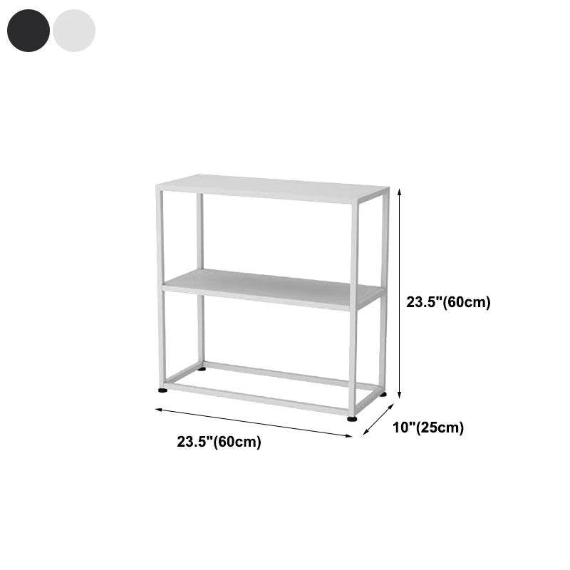 Modern Style Bookcase Metal Etagere Bookshelf for Home Office