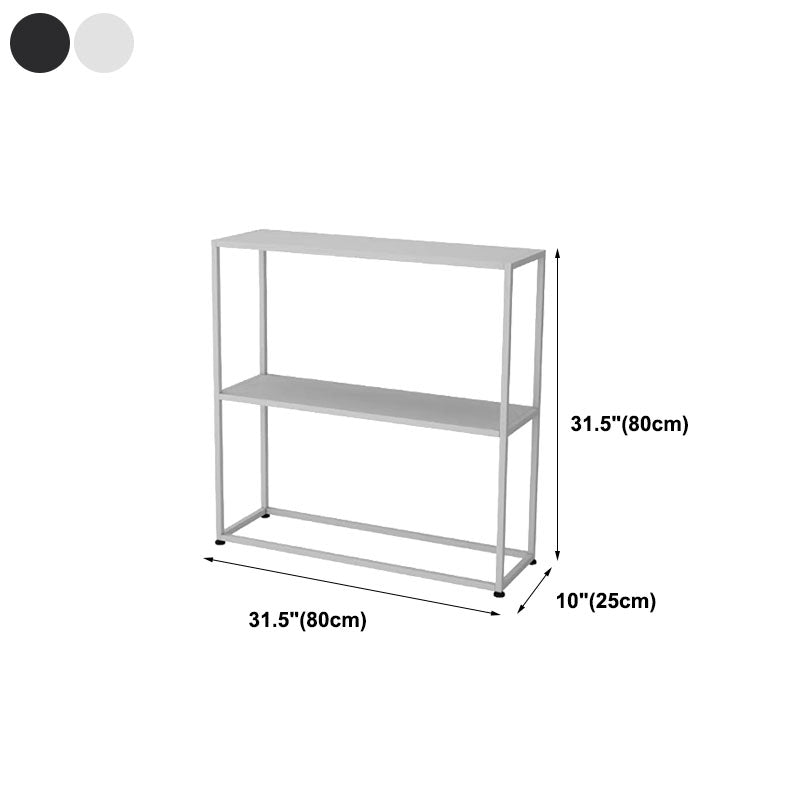 Modern Style Bookcase Metal Etagere Bookshelf for Home Office