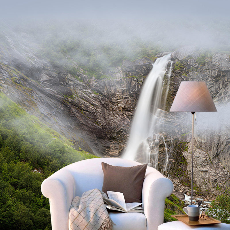 Environment Friendly Mountain Photography Wallpaper Home Decor Wall Mural