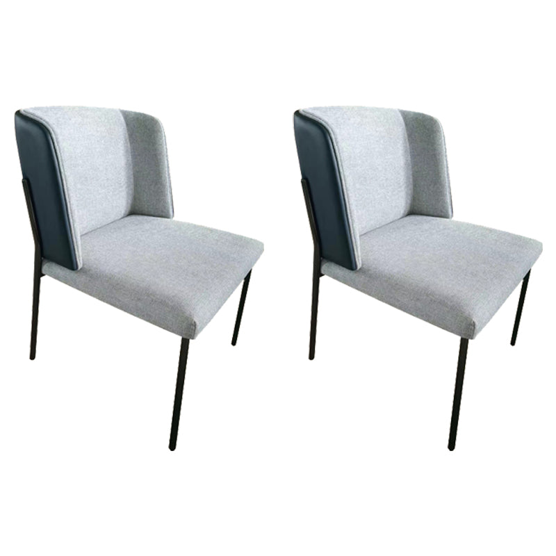 Upholstered Side Chair Modern Wingback Side Chair for Dining Room