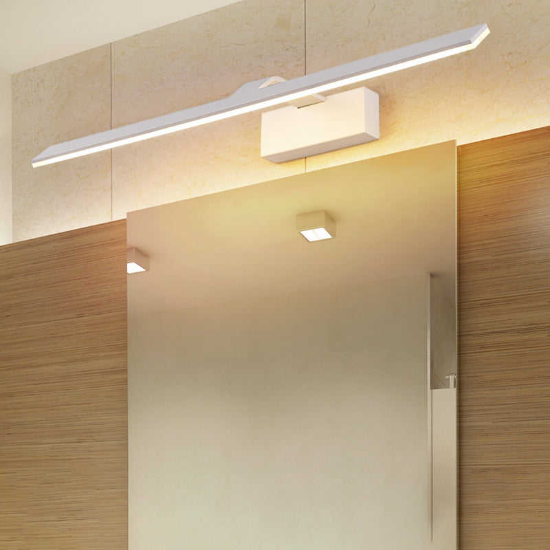 White Wall Sconce Light Modern Creative Wall Light for Bathroom