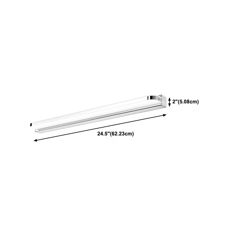 Modern Minimalist Style Wall Lamp Linear Wall Sconce Lamp for Bathroom