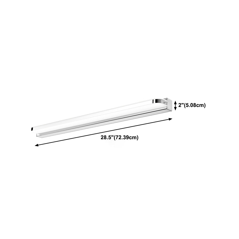 Modern Minimalist Style Wall Lamp Linear Wall Sconce Lamp for Bathroom