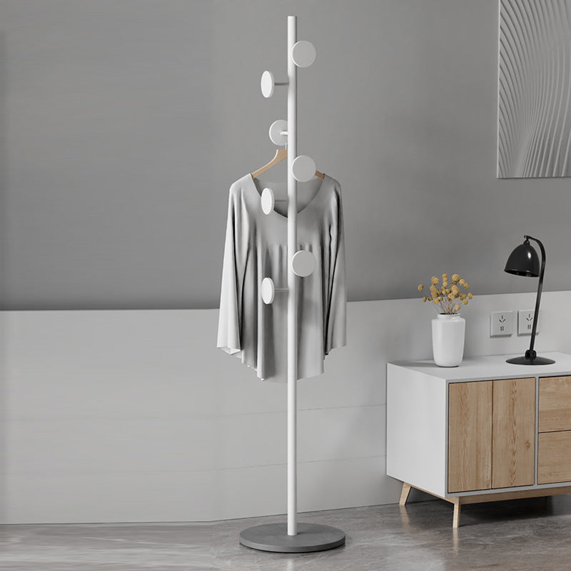 Contemporary Coat Rack Metal Slate Detached Floor Coat Rack Living Room